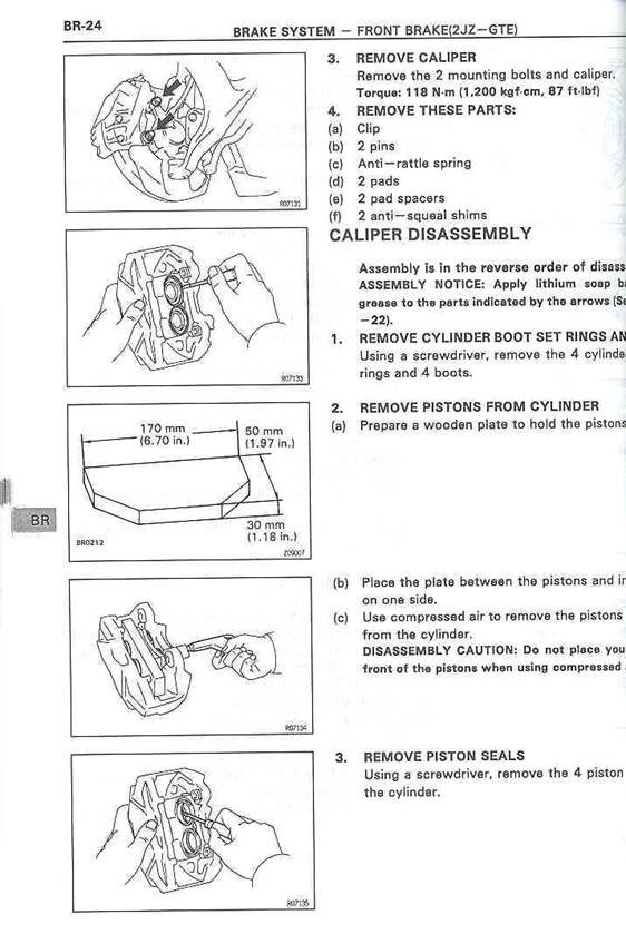 Supra Twin Turbo Brake Upgrade for Lexus SC300, GS300 and IS300 Lextreme
